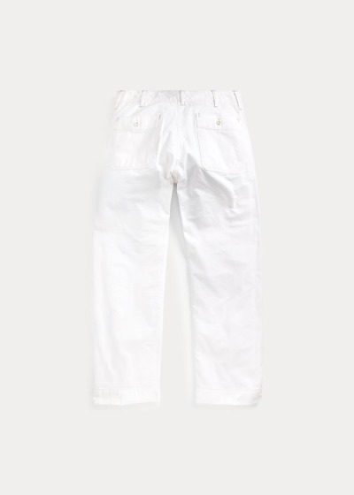 Pantalones Ralph Lauren Hombre Beige - Cotton Canvas - VYHRS3462